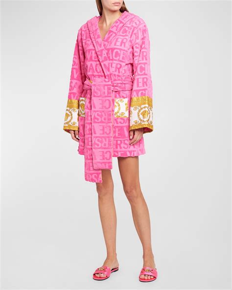 versace bathrobe replica reddit|Versace Barocco Hooded Short Bathrobe .